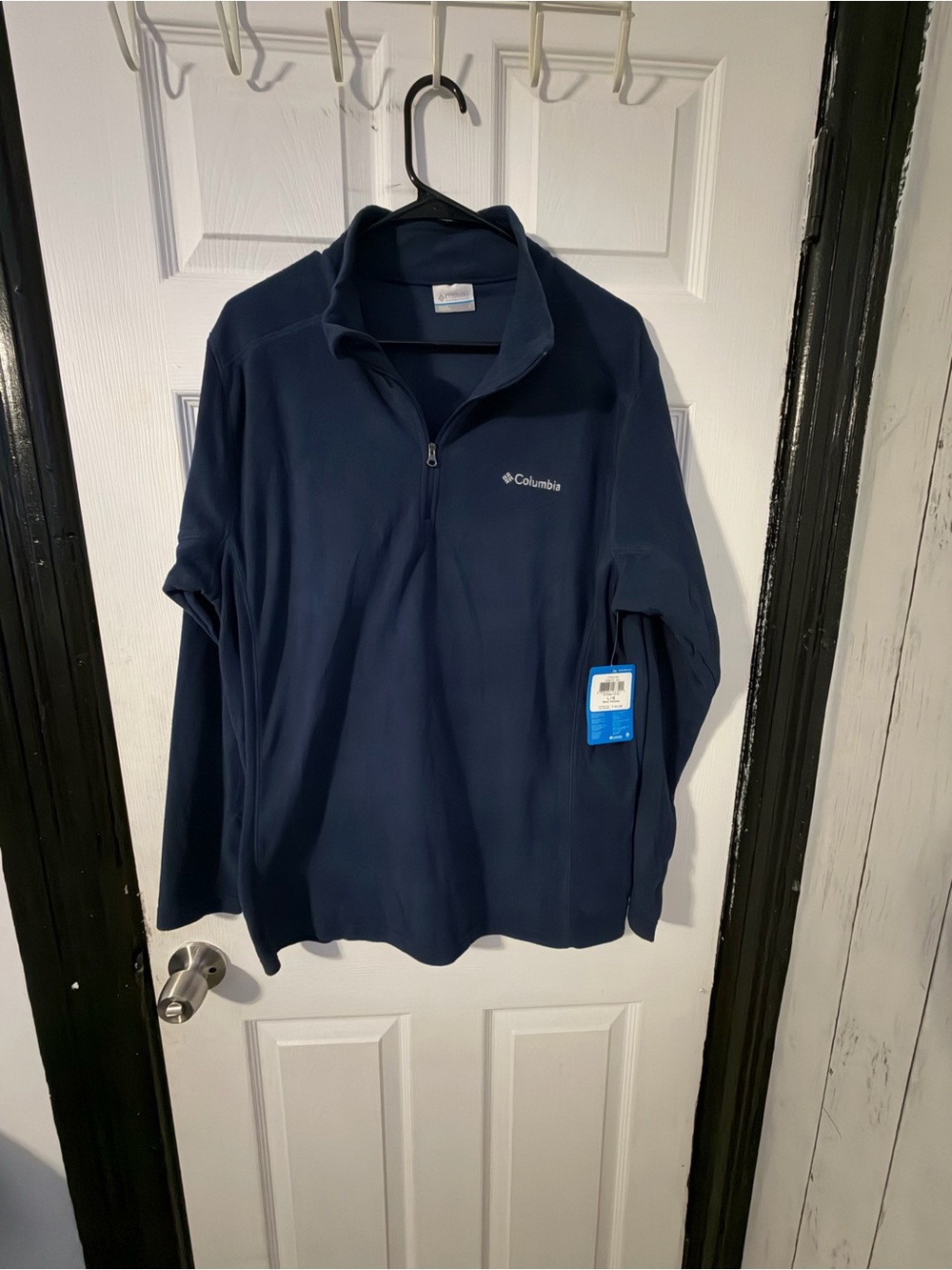 Columbia Men’s Navy Half-Zip Fleece Pullover